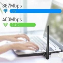 Adaptador Wi-Fi Cudy WU1400 AC1300 USB