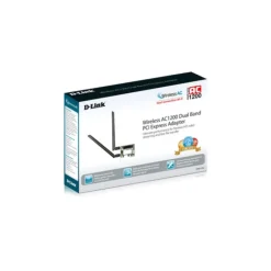 Adaptador Wifi D-Link DWA-582 Wi-Fi AC1200 Dual?Band PCI Express
