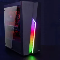 Aerocool Bolt Mini RGB / Negro - Caja/Torre