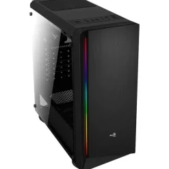 Aerocool Rift RGB USB 3.0 / Negro - Caja/Torre