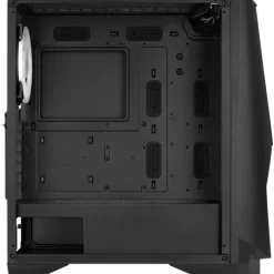 Aerocool Visor RGB Cristal Templado / Negro - Caja/Torre