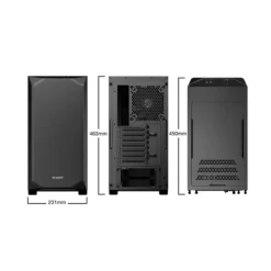 be quiet! Pure Base 500 Black - Caja/Torre