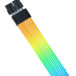 Cable Extensión  Lian Li Strimer Wireless ARGB PW8-1W 2 x 8 Pines Para GPU Blanco