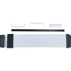 Cable Extensión Lian Li Strimer Wireless ARGB PW24-1W 24 Pines Para Placa Base Blanco