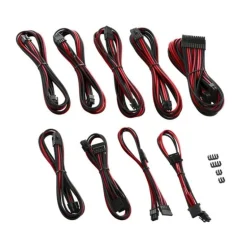 CableMod PRO ModMesh C-Series RMi/RMx Negro/Rojo - Kit Cables