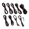 CableMod PRO ModMesh C-Series AXi/HXi/RM Negro/Rojo Sangre - Kit Cables