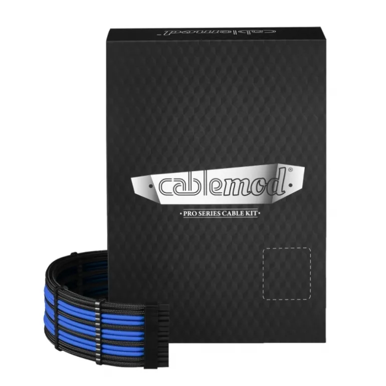 CableMod PRO ModMesh RT-Series Asus/Seasonic Negro/Azul - Kit Cables