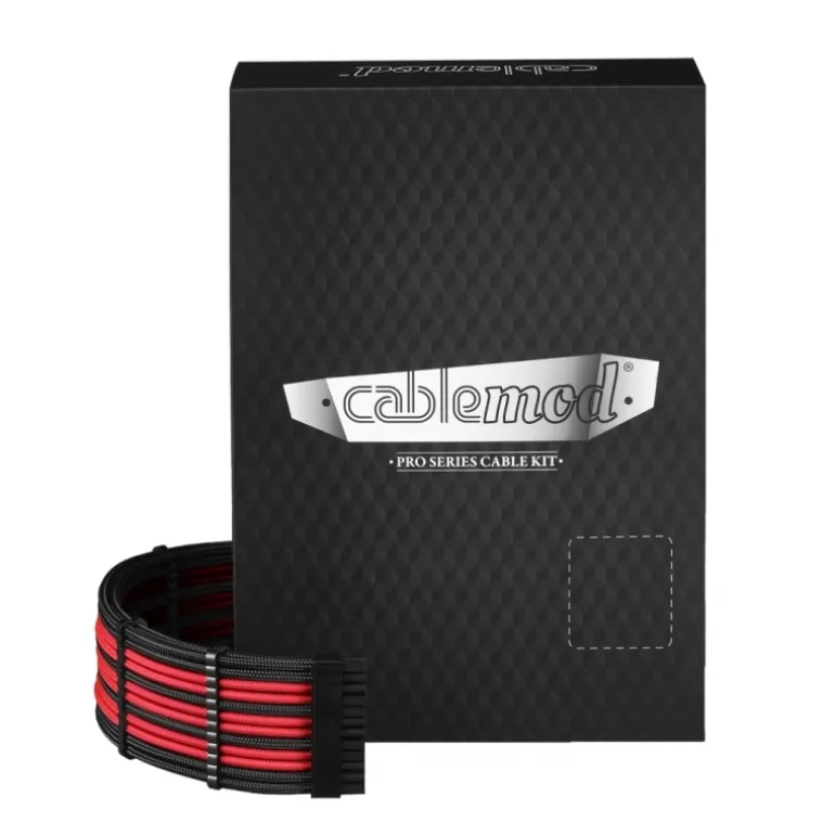 CableMod PRO ModMesh RT-Series Asus/Seasonic Negro/Rojo - Kit Cables