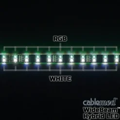 CableMod WideBeam Hybrid 60cm RGB/W - Tira LED