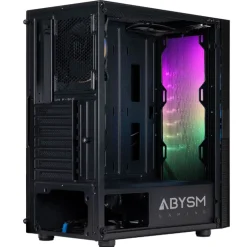 Caja/Torre Abysm Danube Kolpa ARGB Negro