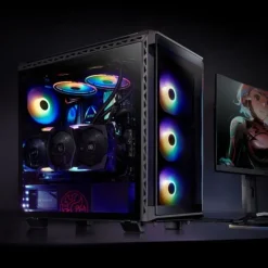 Caja/Torre Adata XPG Battlecruiser ARGB Black Cristal Templado