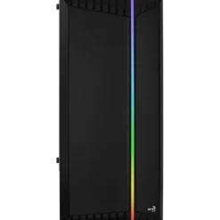 Caja/Torre Aerocool Bionic V2 RGB Cristal Templado Negro