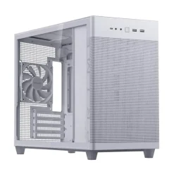 Caja/Torre Asus PRIME AP201 Cristal Templado Blanco