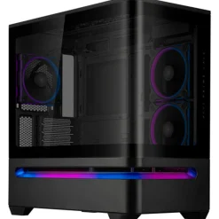 Caja/Torre Asus Prime AP202 TG ARGB Negro