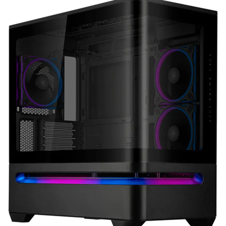 Caja/Torre Asus Prime AP202 TG ARGB Negro
