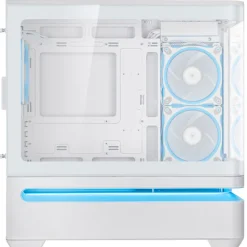 Caja/Torre Asus Prime AP202 TG ARGB Blanco