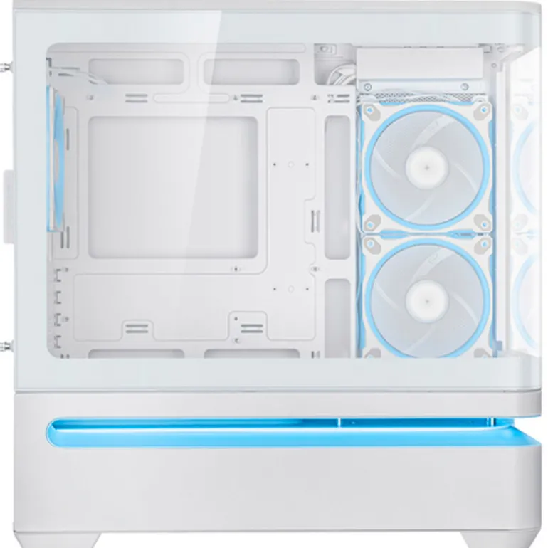 Caja/Torre Asus Prime AP202 TG ARGB Blanco