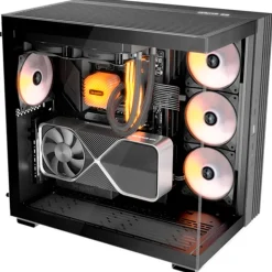 Caja/Torre be quiet! Light Base 600 LX ARGB Negro