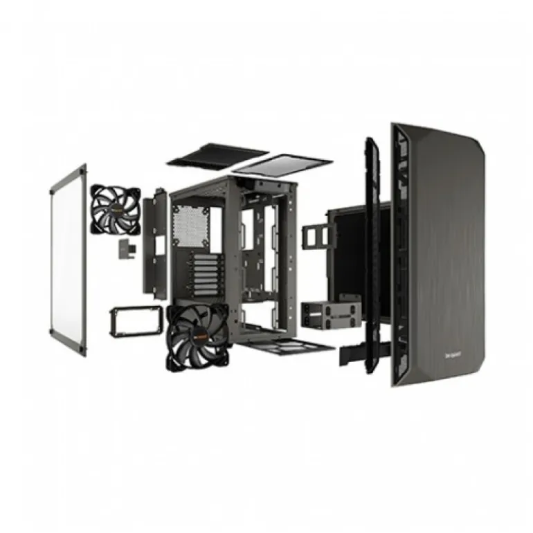 Caja/Torre be quiet! Pure Base 500 Window Metallic Gray