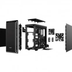 Caja/Torre be quiet! Pure Base 600 Plata