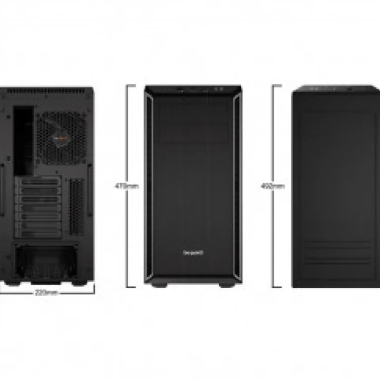 Caja/Torre be quiet! Pure Base 600 Plata