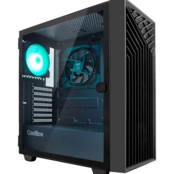 Caja/Torre Coolbox GA300 GRIDLINE ARGB Negra