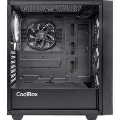 Caja/Torre Coolbox GA300 GRIDLINE ARGB Negra