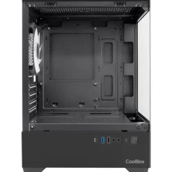 Caja/Torre Coolbox GM200 Vision Lite ARGB Negra