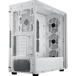 Caja/Torre Cooler Master MasterBox 600 ARGB Blanco