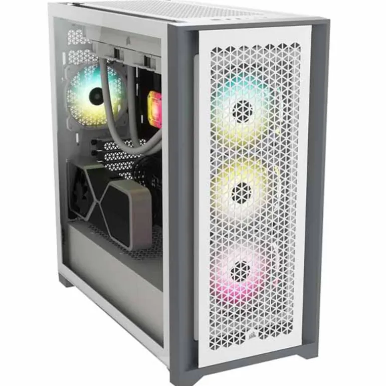 Caja/Torre Corsair 5000D AIRFLOW White Cristal Templado