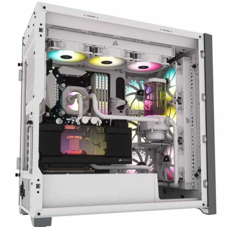 Caja/Torre Corsair 5000D AIRFLOW White Cristal Templado