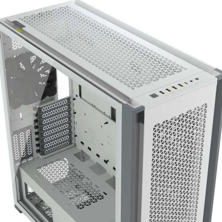 Caja/Torre Corsair 7000D AIRFLOW White Cristal Templado