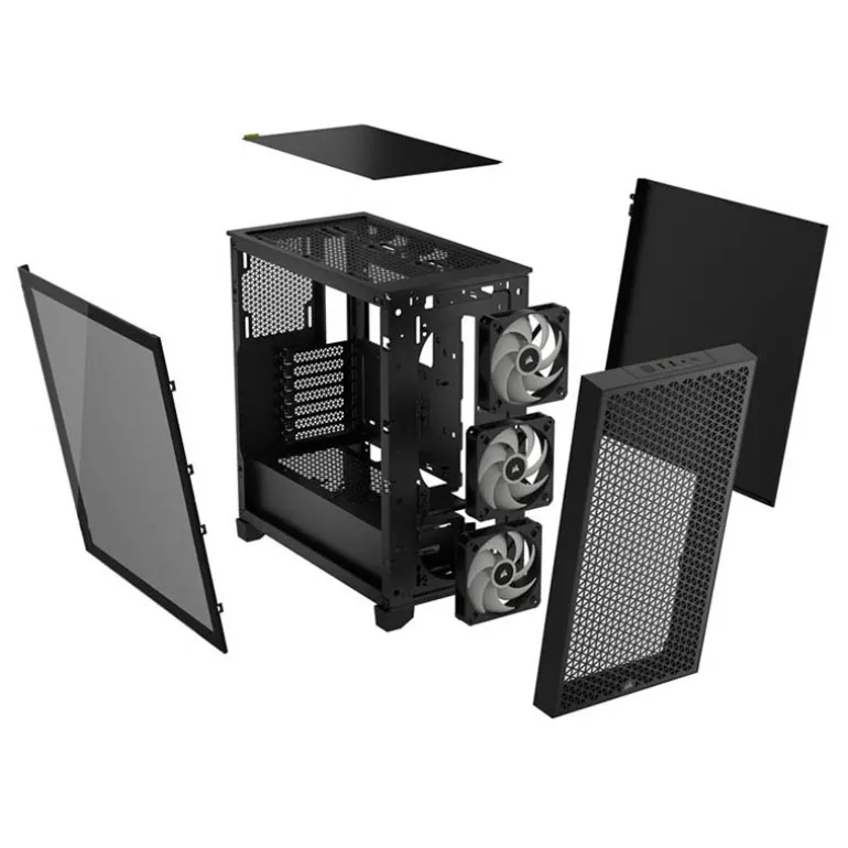 Caja/Torre Corsair 3000D RGB Airflow Negro
