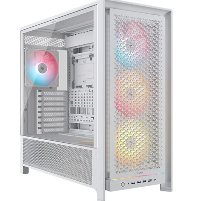 Caja/Torre Corsair FRAME 5000D RS ARGB Blanco