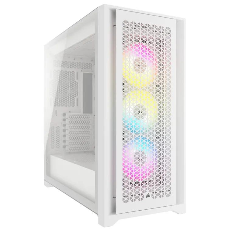 Caja/Torre Corsair iCue 5000D RGB Airflow Blanco