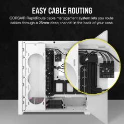 Caja/Torre Corsair iCue 5000D RGB Airflow Blanco