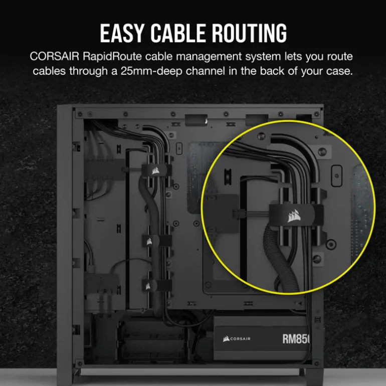 Caja/Torre Corsair iCue 4000D RGB Airflow Negro