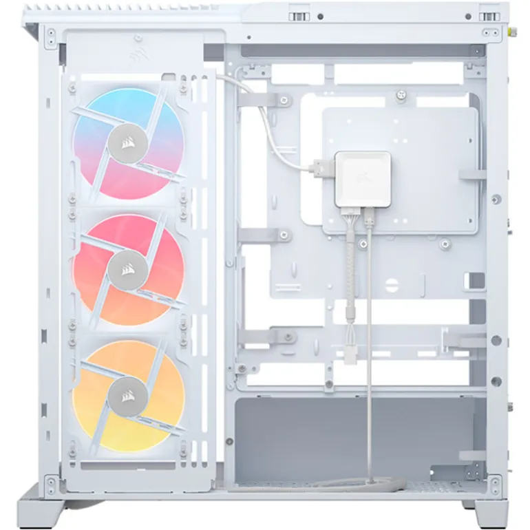 Caja/Torre Corsair iCUE LINK FRAME 4500X LX-R RGB Blanco