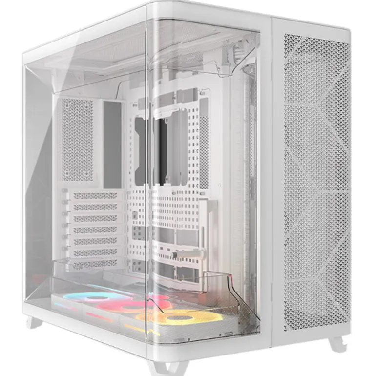 Caja/Torre Corsair iCUE LINK Air 5400 LX-R RGB Blanco