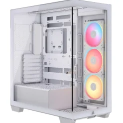 Caja/Torre Corsair iCUE LINK 3500X LX-R RGB Blanco