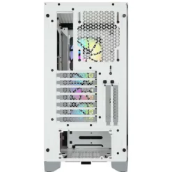 Caja/Torre Corsair iCUE 4000X RGB White Cristal Templado