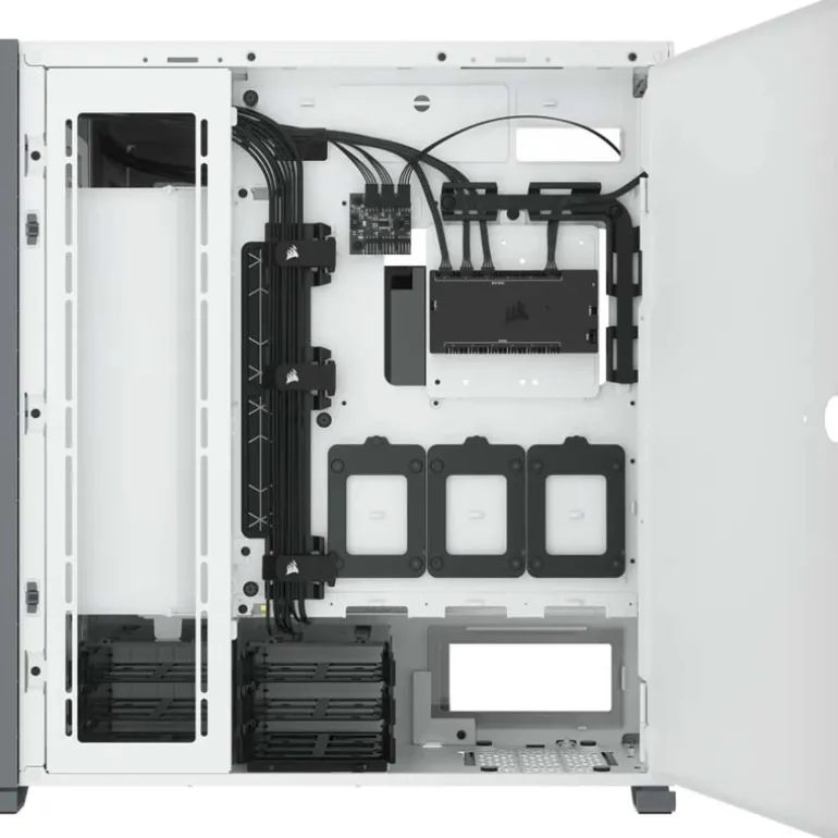 Caja/Torre Corsair iCUE 7000X White Cristal Templado