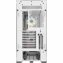 Caja/Torre Corsair iCUE 5000X RGB White Cristal Templado