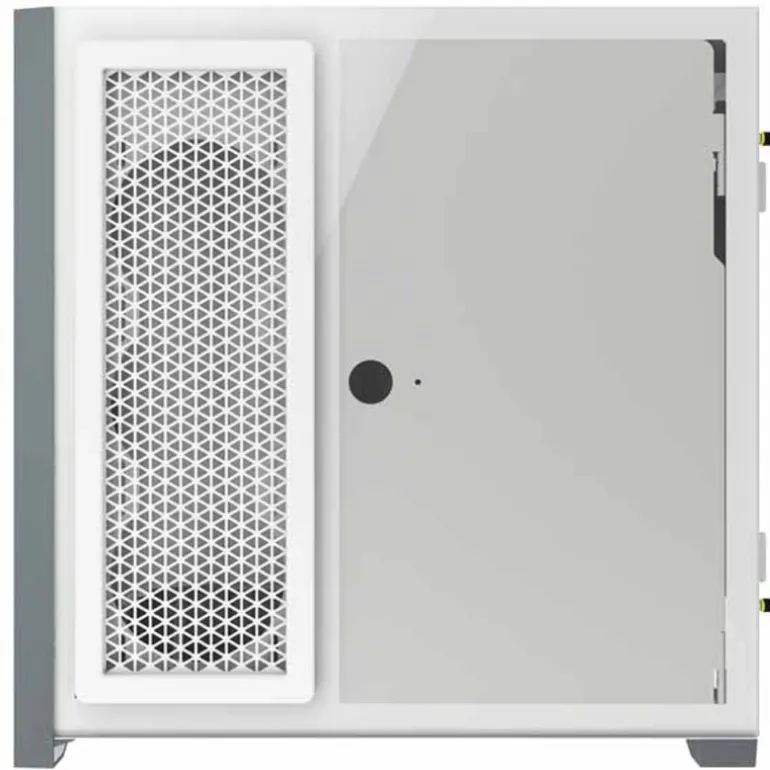 Caja/Torre Corsair iCUE 5000X RGB White Cristal Templado