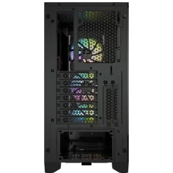 Caja/Torre Corsair iCUE 4000X RGB Black Cristal Templado