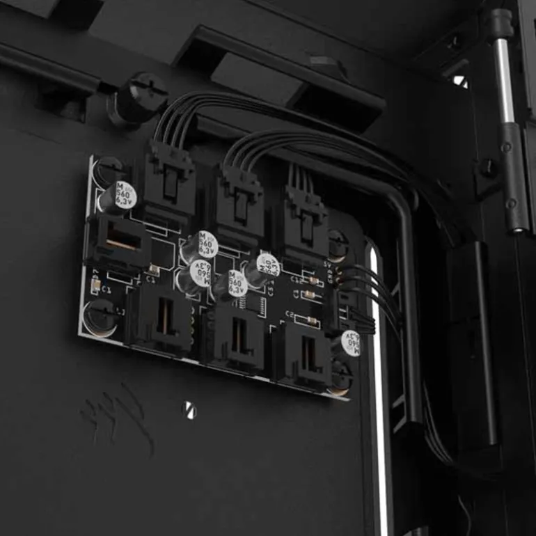 Caja/Torre Corsair iCUE 5000X RGB Black Cristal Templado