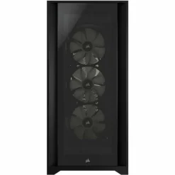 Caja/Torre Corsair iCUE 5000X RGB Black Cristal Templado