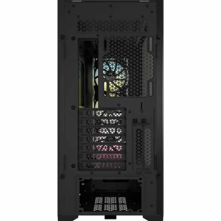 Caja/Torre Corsair iCUE 5000X RGB Black Cristal Templado