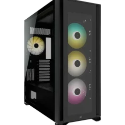 Caja/Torre Corsair iCUE 7000X Black Cristal Templado