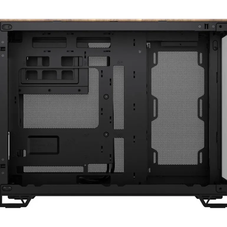 Caja/Torre Corsair 2500X Negro/Nogal